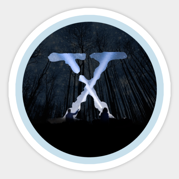 XFiles Xfiles Sticker TeePublic